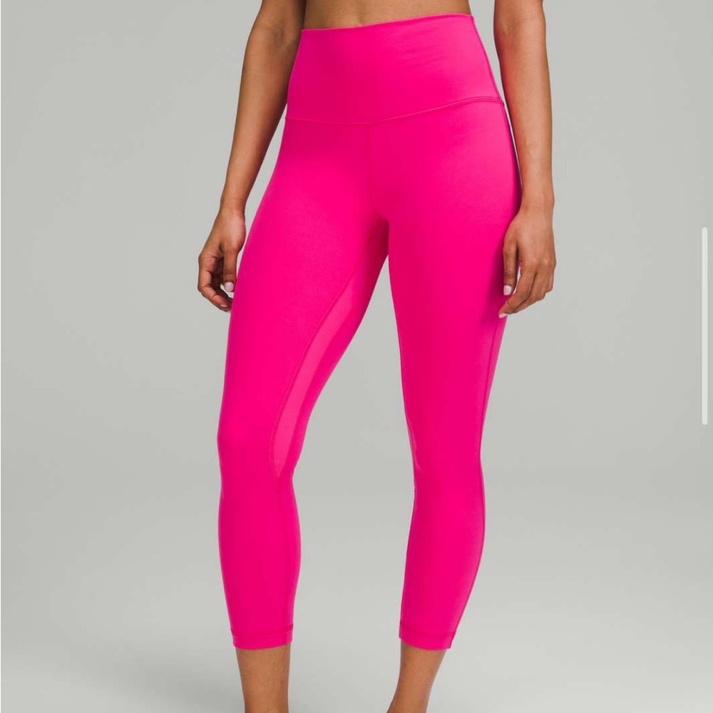 Sonic Pink Lululemon align leggings